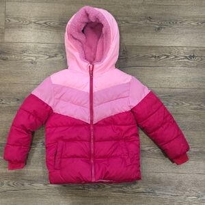 Swiss Tech | Pink Girls Puffer Coat Size 5T